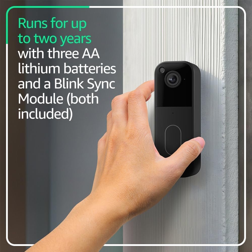 Blink Video Doorbell Design and Build Quality