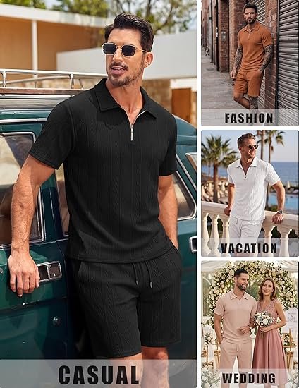 COOFANDY Beach Vacation Outfits for Cruises