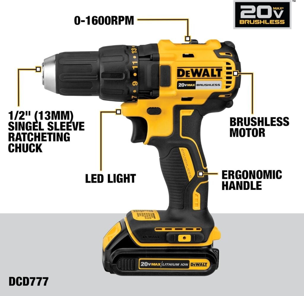 DEWALT 20V MAX Cordless Drill and Impact Driver Build Quality