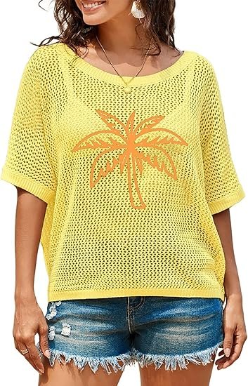 Dokotoo Womens Floral Fashion Summer Tops for Layered Fashion