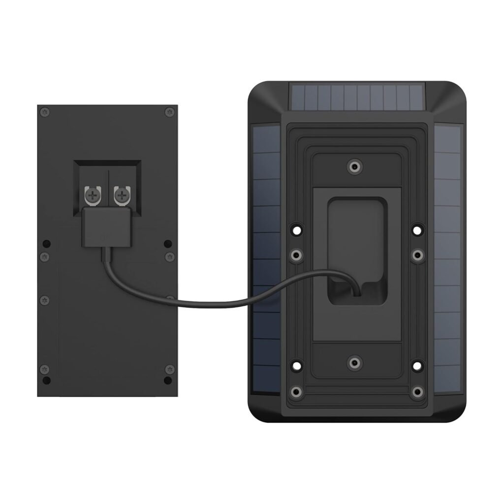 How the Ring Solar Charger for Battery Doorbell Works
