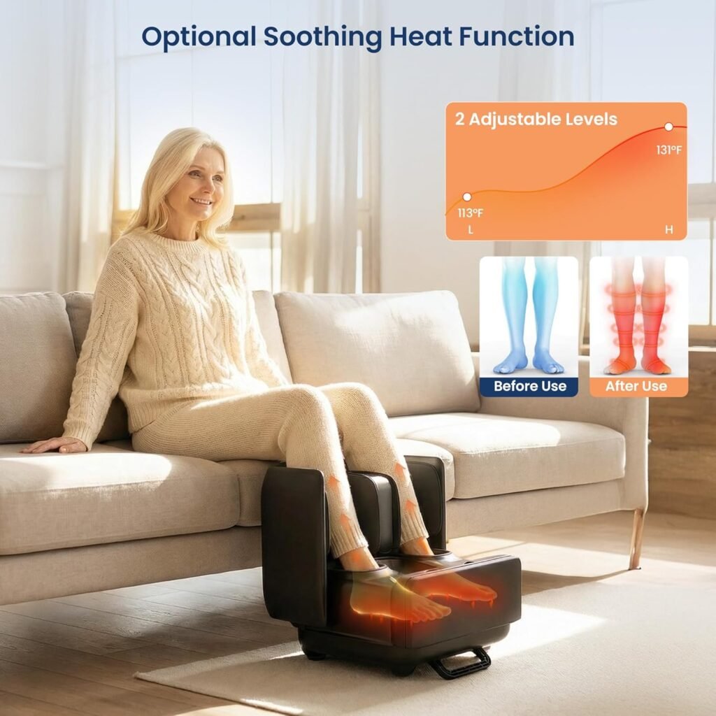 How to Use COMFIER 2 in 1 Foot Massager Machine Properly