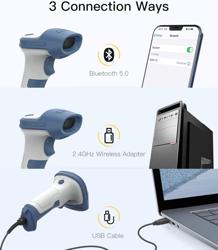 Inateck Barcode Scanner Scanning Performance