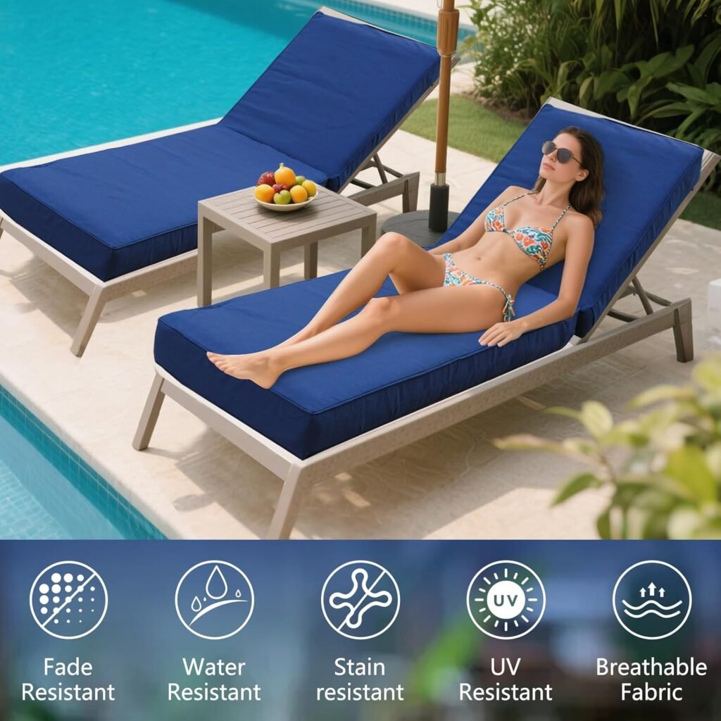 Main Features of Outdoor Chaise Lounge Cushions