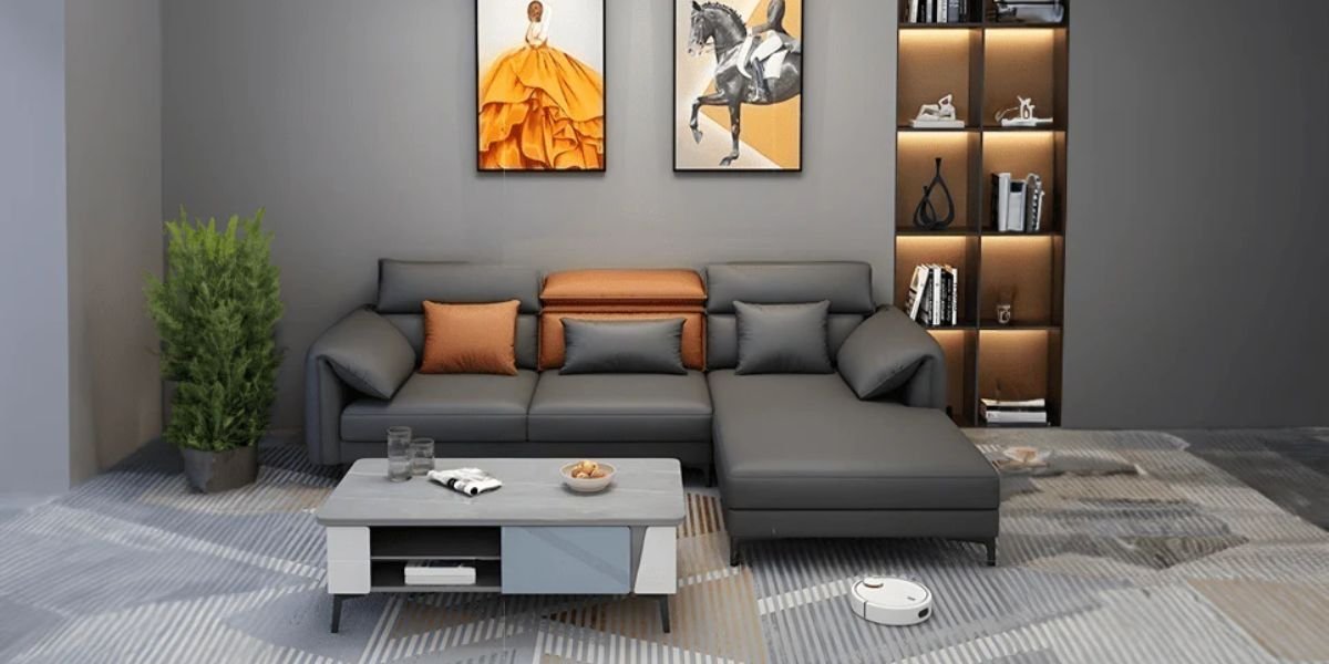 Novilla L-Shape Sectional Couches for Living Room