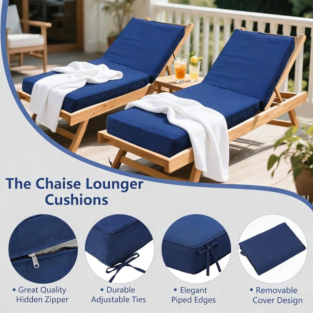 Outdoor Chaise Lounge Cushion Maintenance