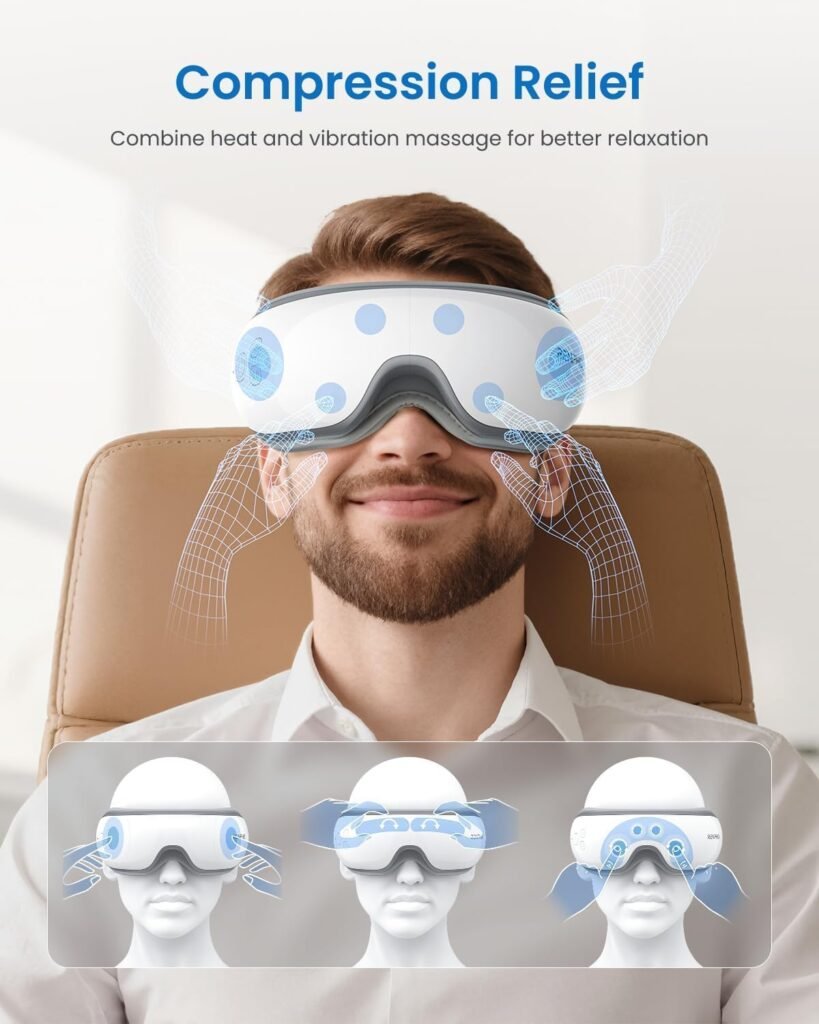 RENPHO Eye Massager with Heat vs Traditional Eye Masks