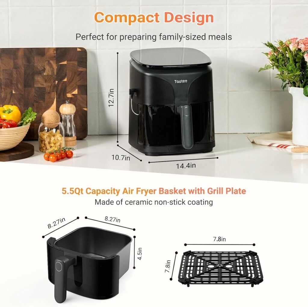 Tastee Air Fryer Features
