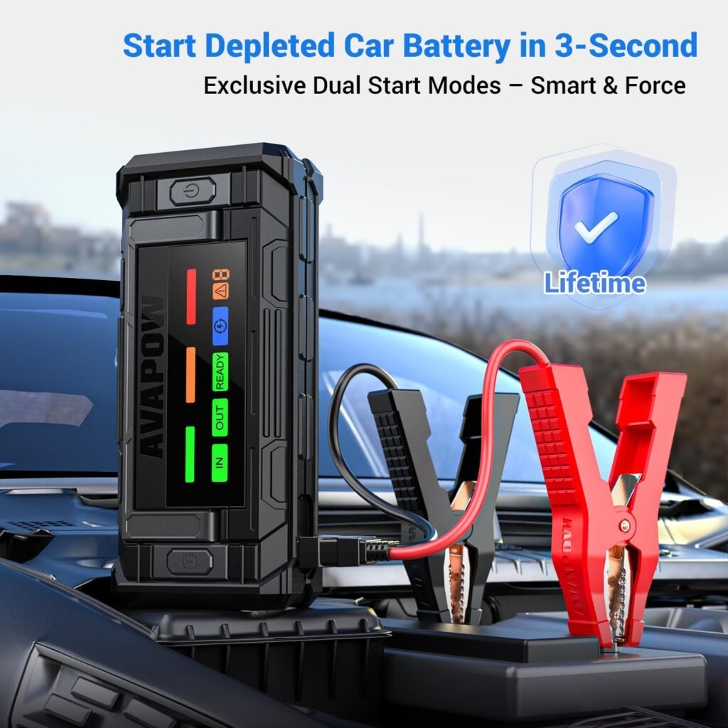 Key Features of AVAPOW Jump Starters