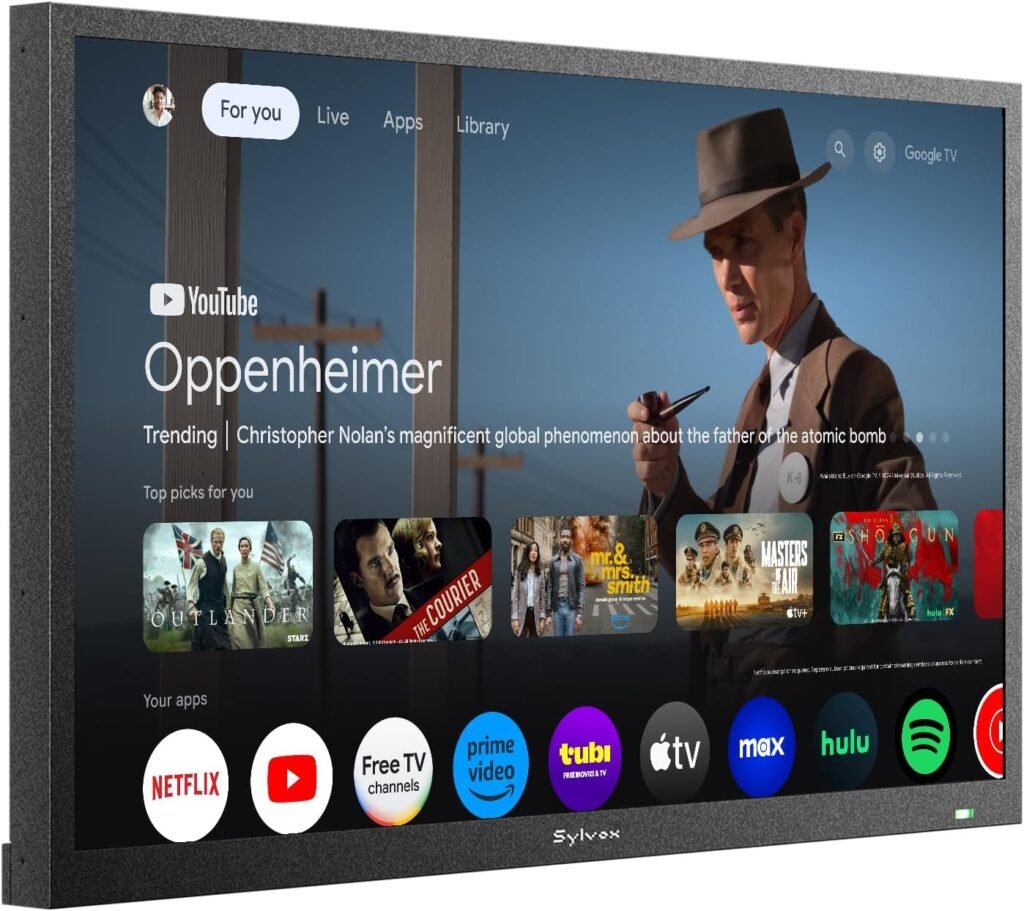 Key Features of Sylvox Outdoor TVs