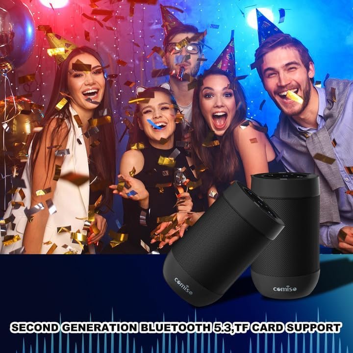 Key Features of the COMISO Bluetooth Speaker