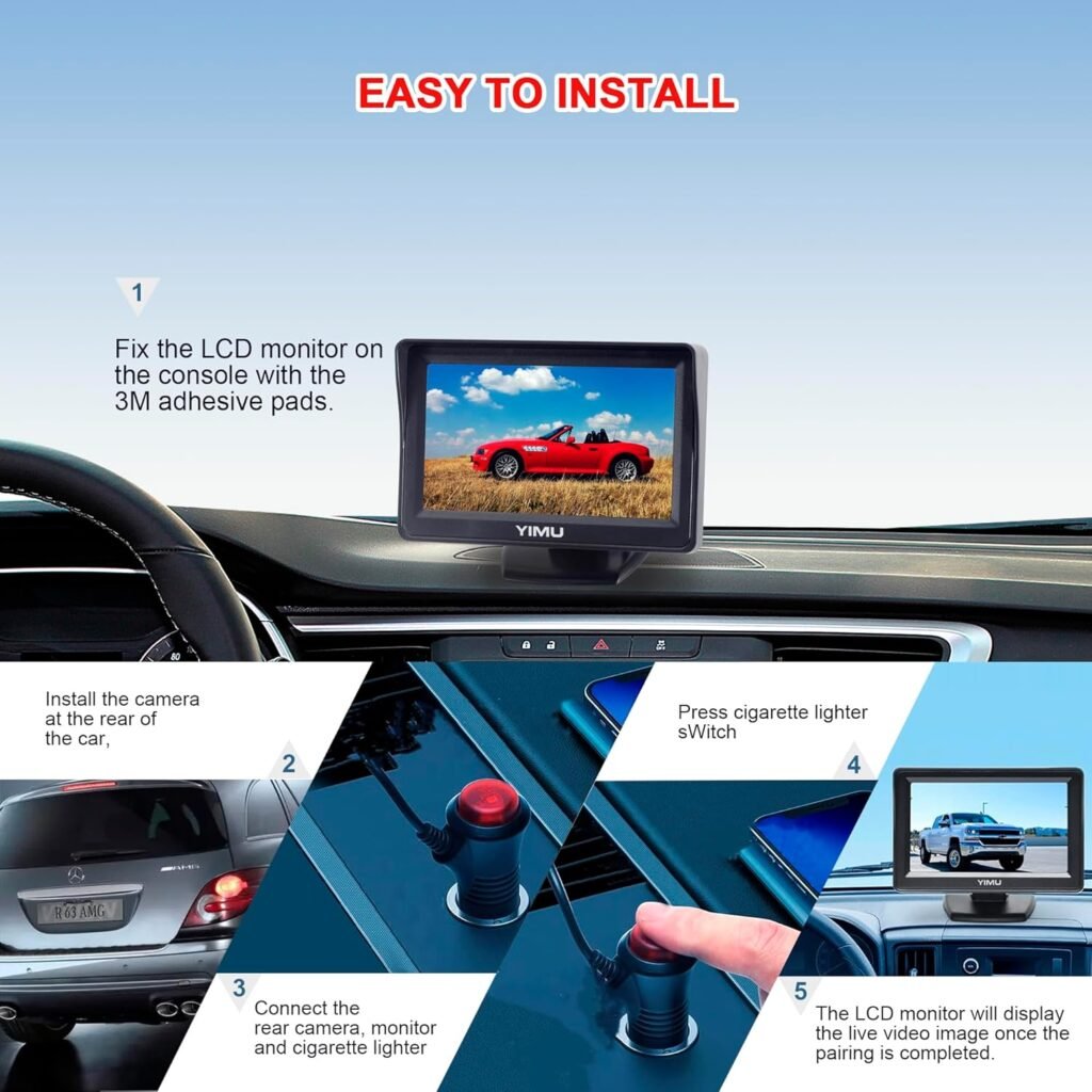 Main Features of the YIMU Backup Camera System