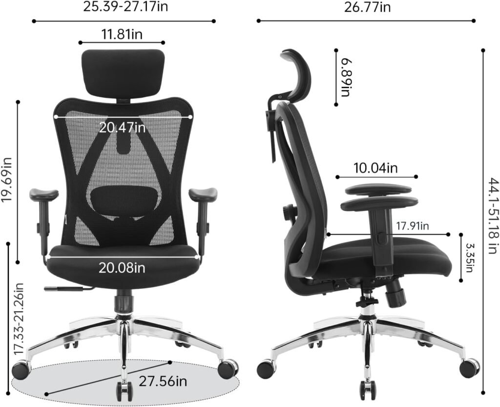 SIHOO Chair Real-Life Usage Examples