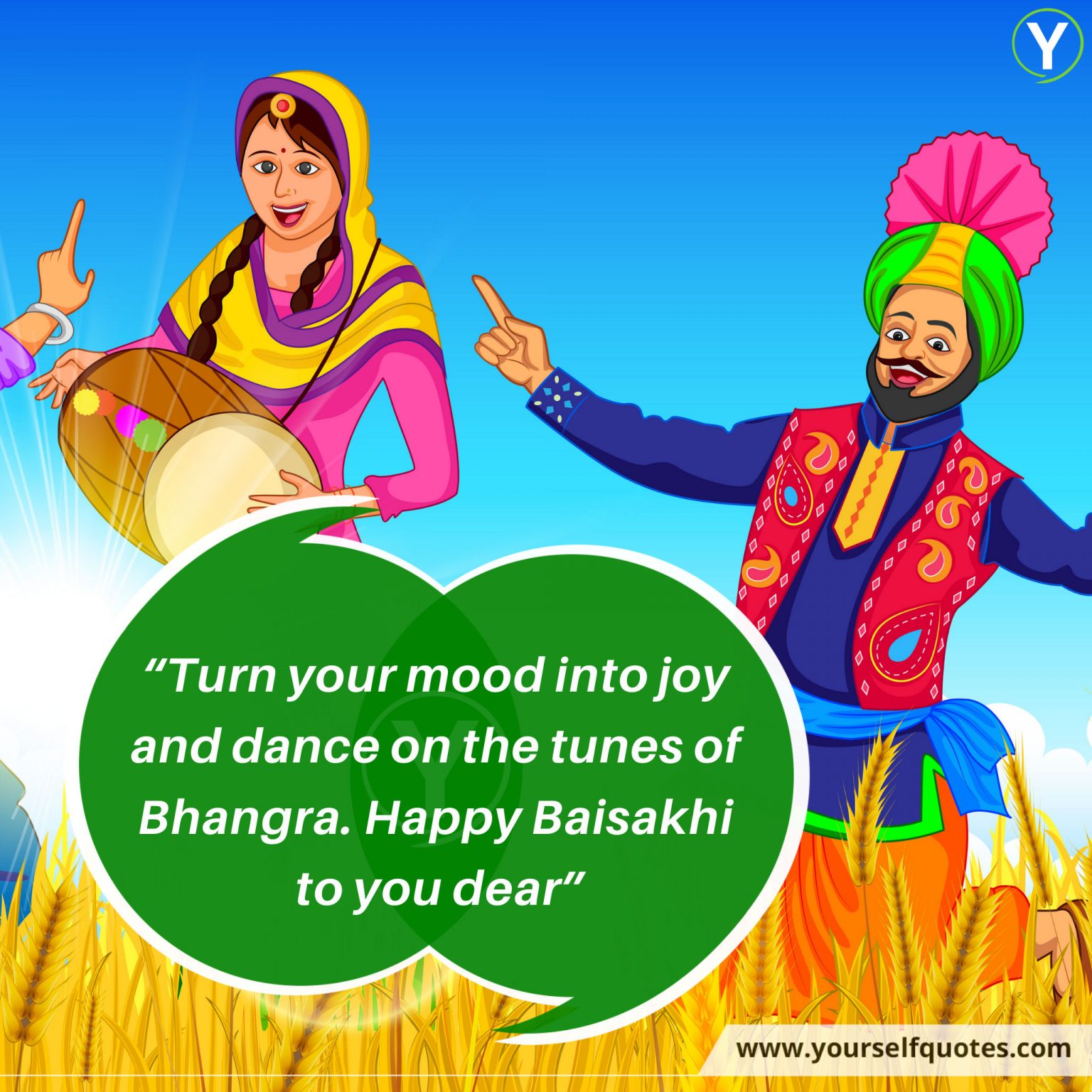 (Vaisakhi) Happy Baisakhi Quotes Wishes To Bring Goodwill In Life