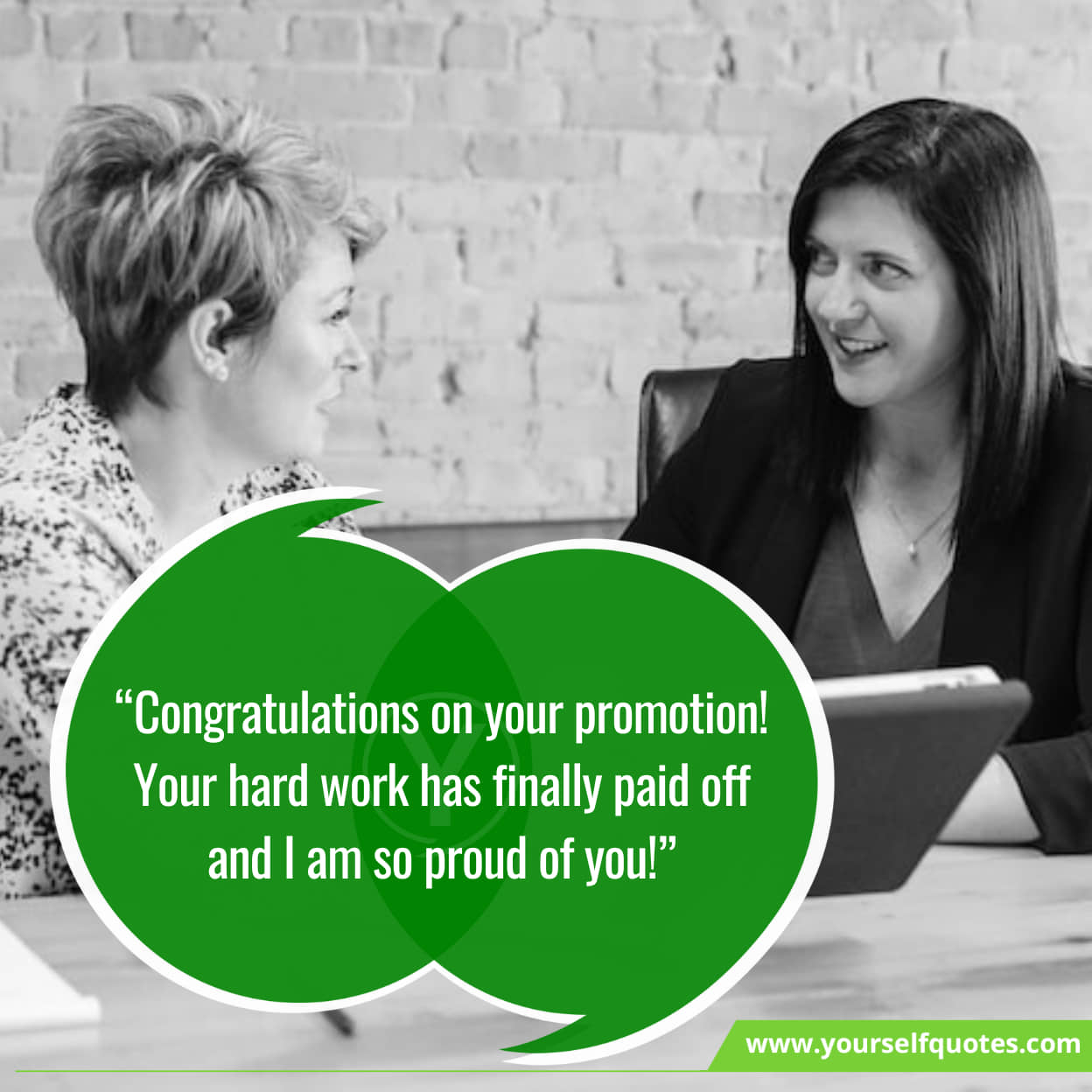 congratulations on your promotion to boss